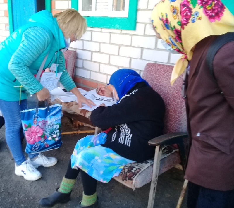 Старожилы села Абызово высказали свое отношение к кандидатам на дому